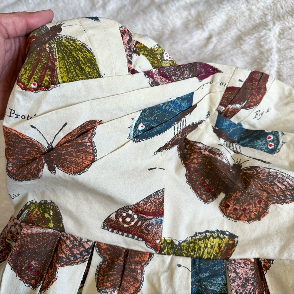 Anthropologie Maeve Lepidoptera Butterfly Dress, 0 - Picture 2 of 11